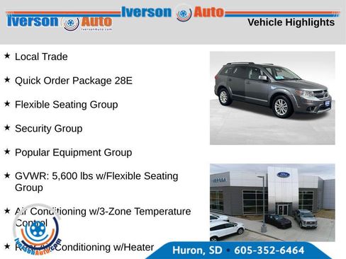Used 2013 Dodge Journey SXT w/ Flexible Seating Group AWD/4WD image 2