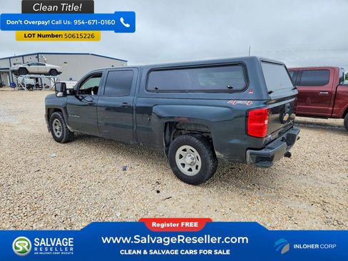 Used 2017 Chevrolet Silverado 1500 W/T w/ Trailering Package AWD/4WD image 3