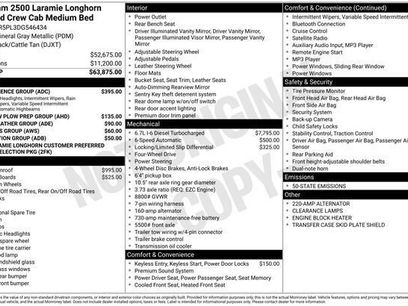 Used 2013 RAM 2500 Longhorn w/ Convenience Group