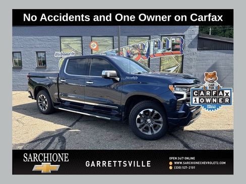 Used 2022 Chevrolet Silverado 1500 High Country w/ Technology Package AWD/4WD image 1