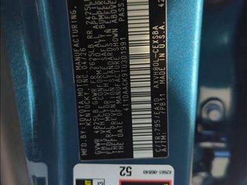 Used 2026 Toyota Camry SE FWD image 28