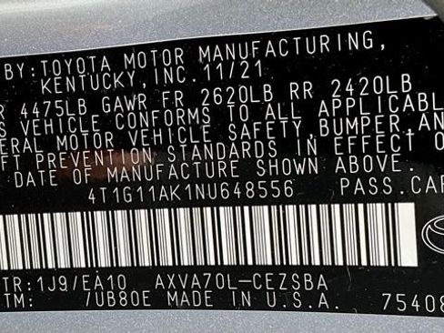 Used 2022 Toyota Camry SE FWD image 27