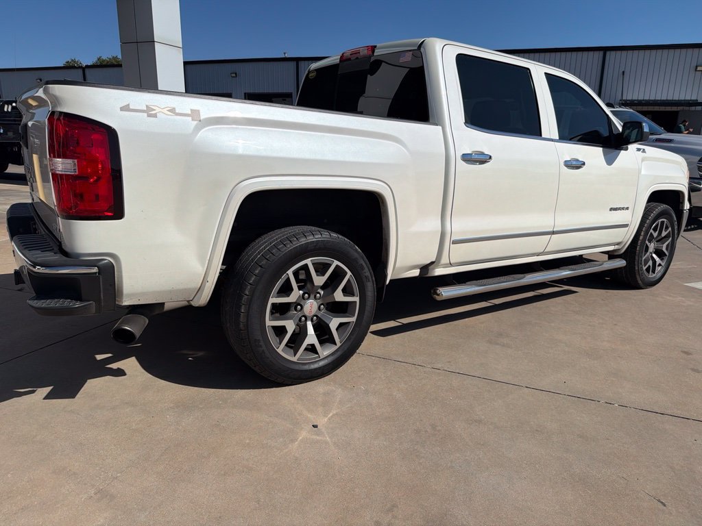 Used 2015 GMC Sierra 1500 SLT w/ SLT Crew Cab Value Package AWD/4WD image 3