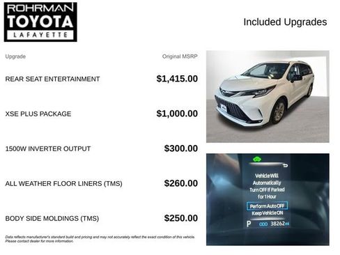 Used 2023 Toyota Sienna XSE w/ XSE Plus Package image 4