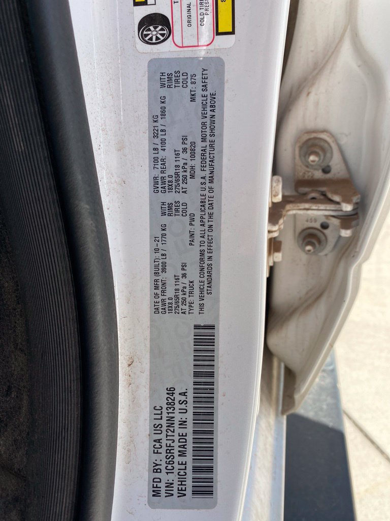 Used 2022 RAM 1500 Laramie AWD/4WD image 15