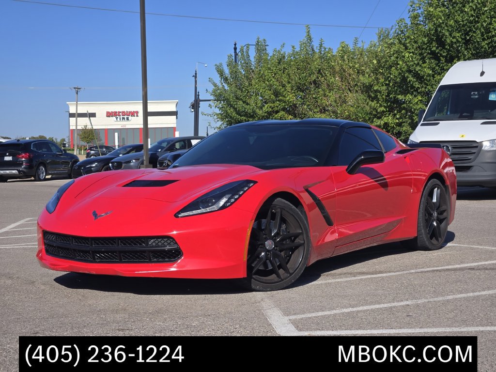 Used 2014 Chevrolet Corvette Stingray Coupe w/ 3LT Preferred Equipment Group RWD image 1