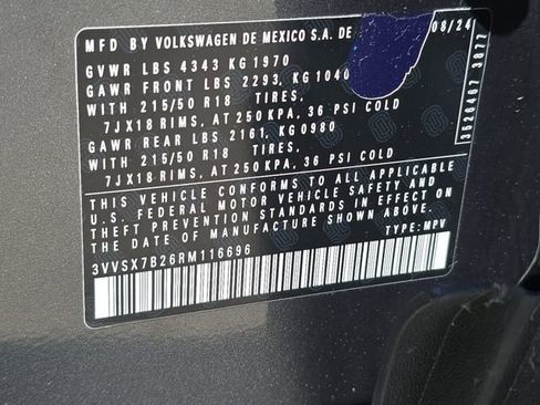 Used 2024 Volkswagen Taos SE FWD image 37