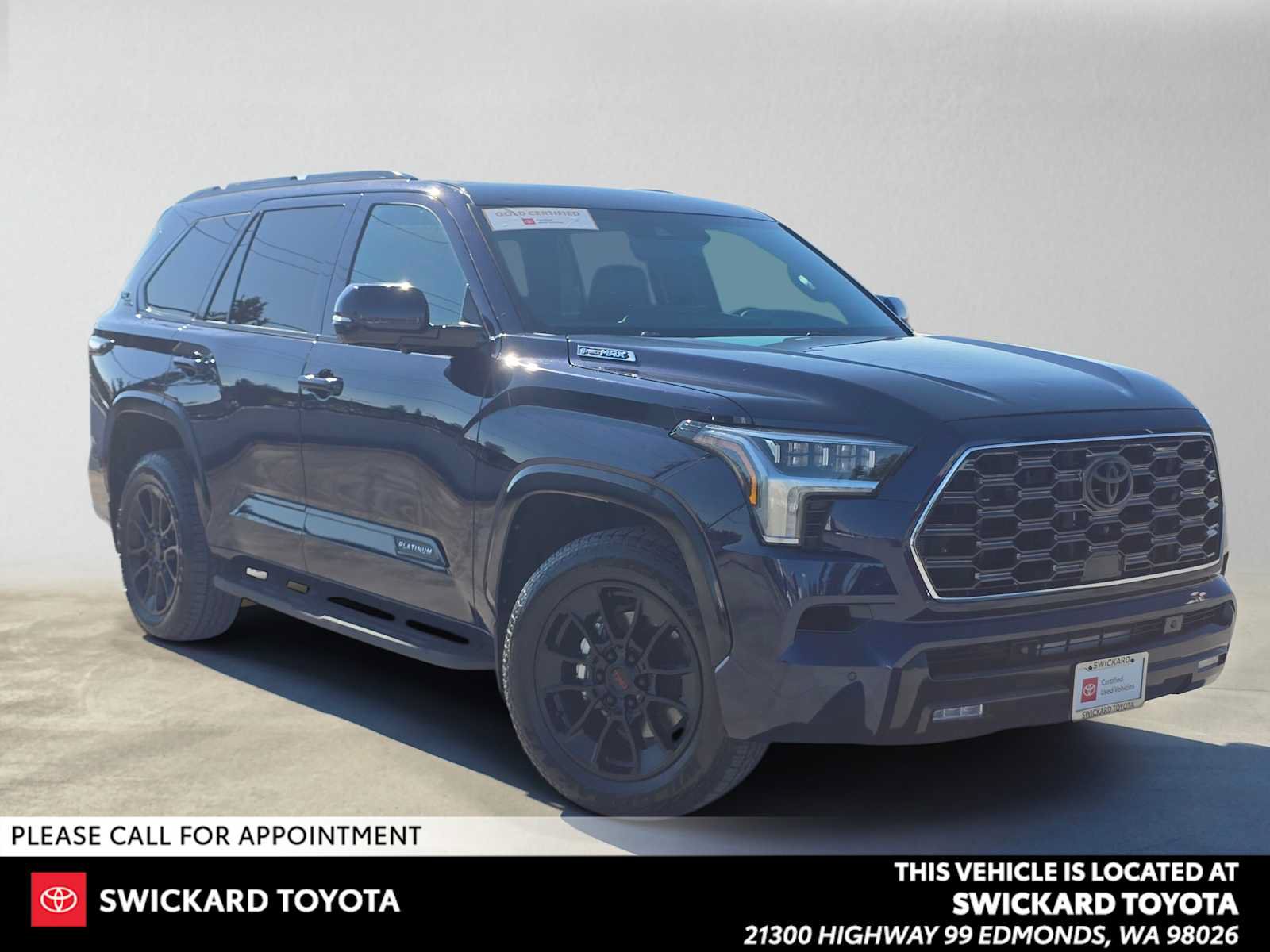 Certified 2024 Toyota Sequoia Platinum w/ TRD Off-Road Package AWD/4WD image 1