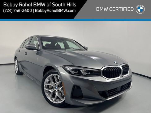 Certified 2025 BMW 330i xDrive Sedan w/ Premium Package AWD/4WD image 1