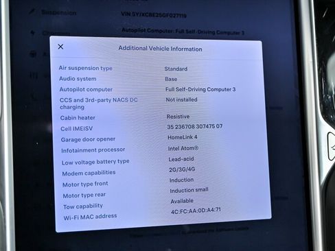 Used 2016 Tesla Model X 75D AWD/4WD image 39