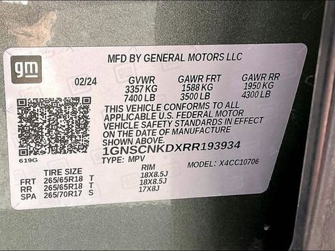 Used 2024 Chevrolet Tahoe LT image 14