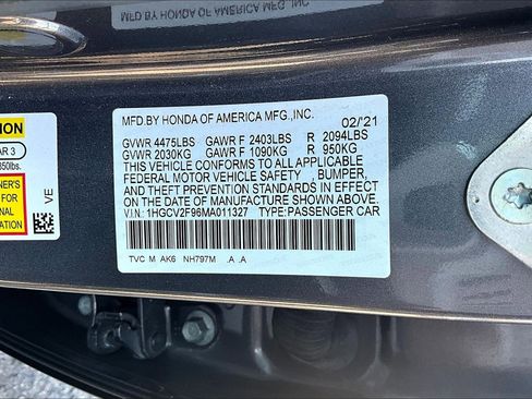 Used 2021 Honda Accord Touring image 35