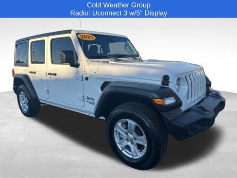 Used 2021 Jeep Wrangler Unlimited Sport image 3