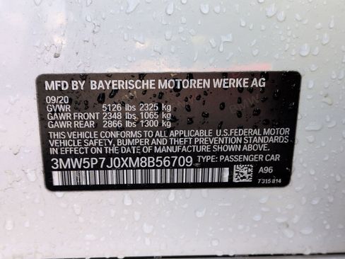Used 2021 BMW 330e w/ M Sport Package RWD image 31