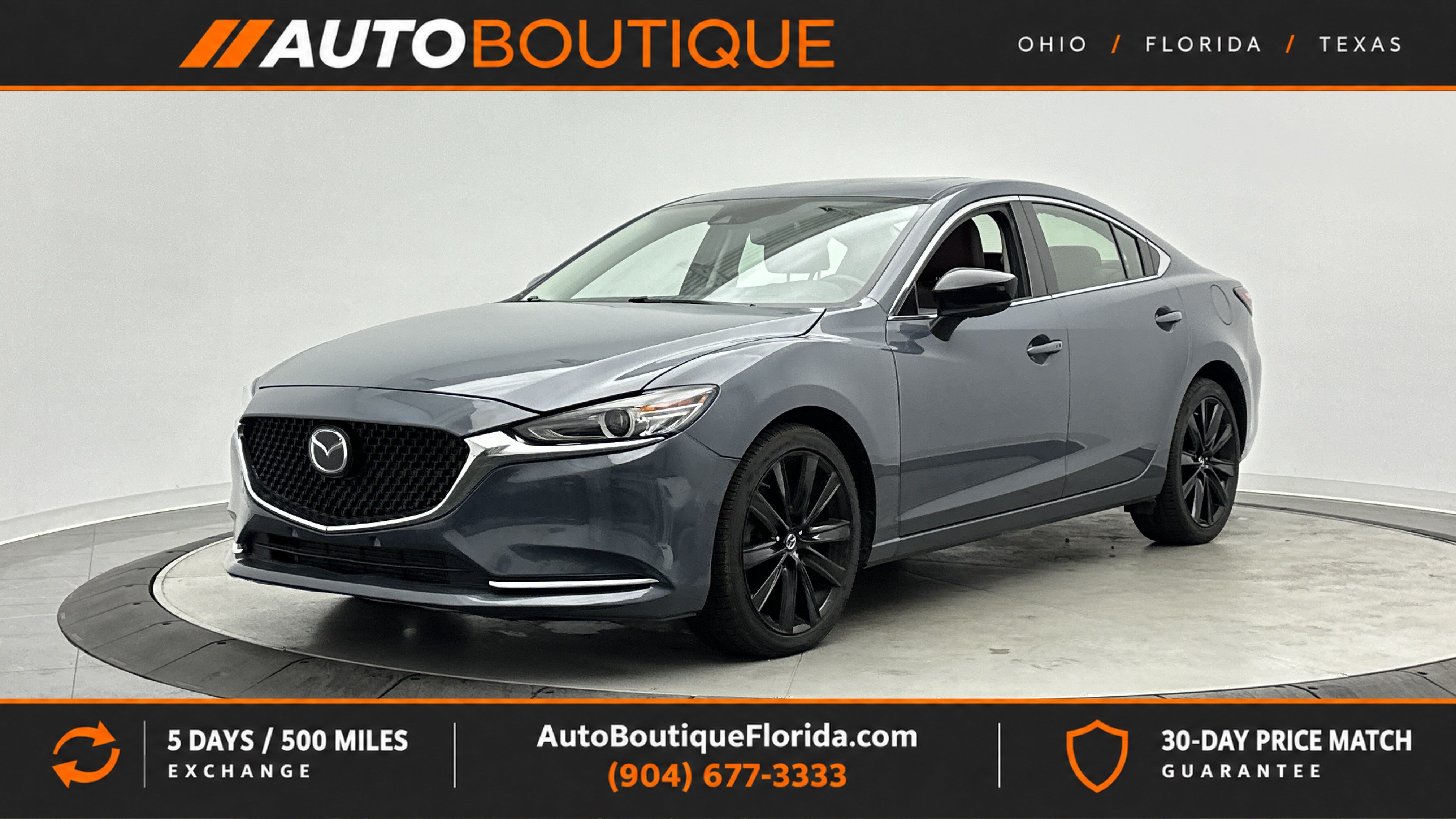 Used 2021 MAZDA MAZDA6 Carbon Edition FWD image 1