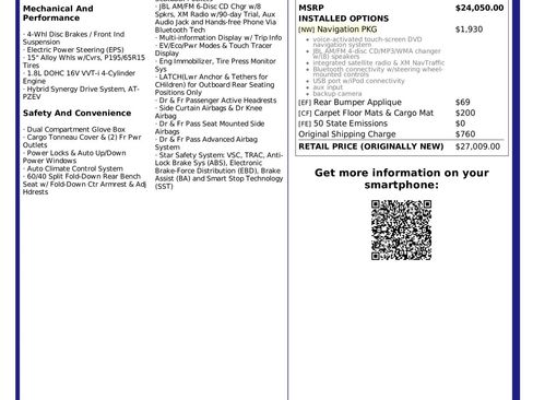 Used 2011 Toyota Prius Three w/ Navigation Pkg FWD image 2