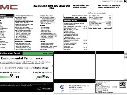 Used 2024 GMC Sierra 2500 Pro w/ Convenience Package AWD/4WD image 3