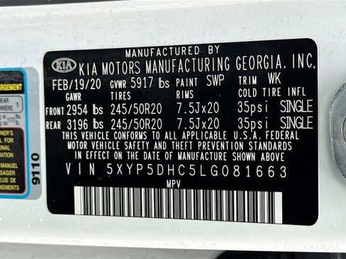 Certified 2020 Kia Telluride SX w/ SX Prestige Package image 33