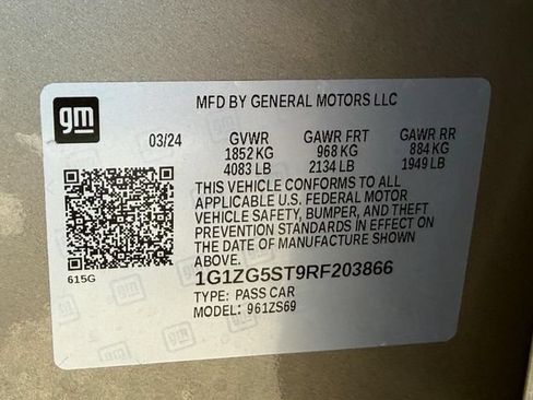 Used 2024 Chevrolet Malibu RS FWD image 24
