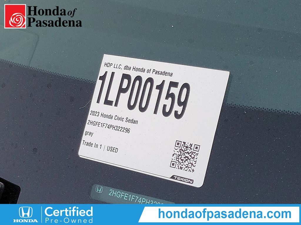Certified 2023 Honda Civic EX image 35