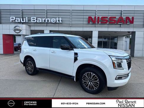 Certified 2025 Nissan Armada SL w/ Captain's Chari Seat Package AWD/4WD image 1