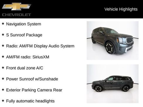 Used 2023 Kia Telluride S w/ S Sunroof Package AWD/4WD image 5