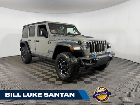 Used 2023 Jeep Wrangler Unlimited Rubicon 4xe AWD/4WD image 1