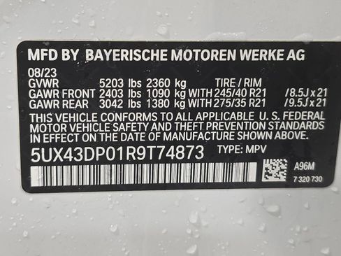 Certified 2024 BMW X3 sDrive30i w/ Premium Package RWD image 31