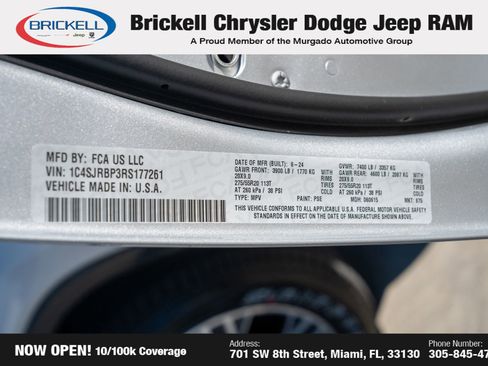 Used 2024 Jeep Wagoneer L Series II w/ Flexible Seating Group image 38