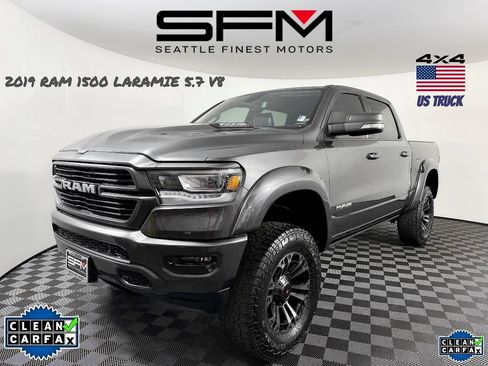 Used 2019 RAM 1500 Laramie w/ Sport Appearance Package AWD/4WD image 1