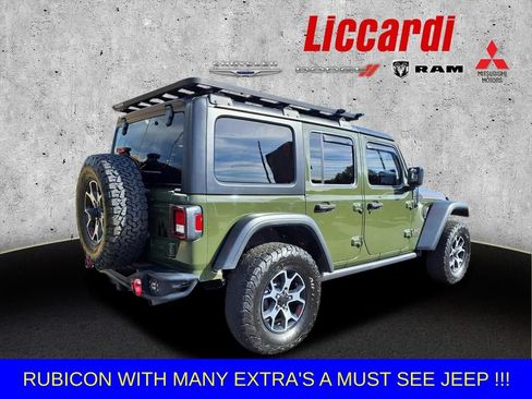 Used 2021 Jeep Wrangler Unlimited Rubicon AWD/4WD image 2