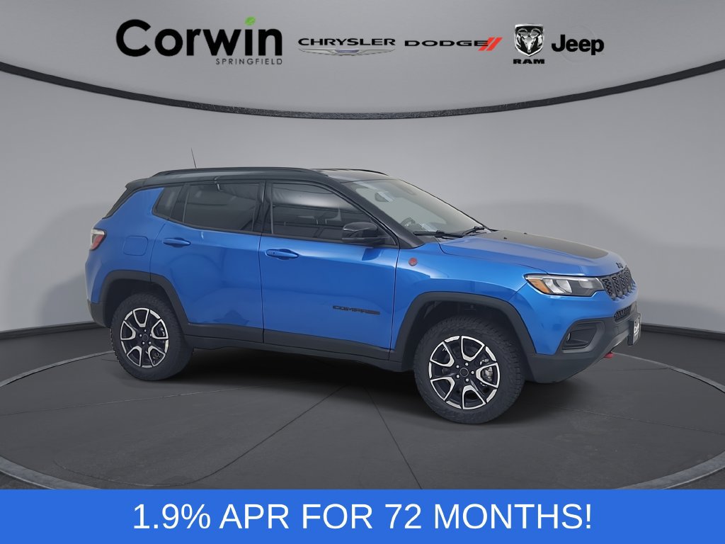 New 2026 Jeep Compass Trailhawk AWD/4WD 360° Tour