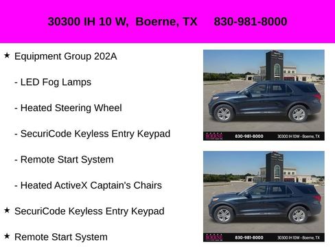 Used 2023 Ford Explorer XLT w/ Equipment Group 202A RWD image 10
