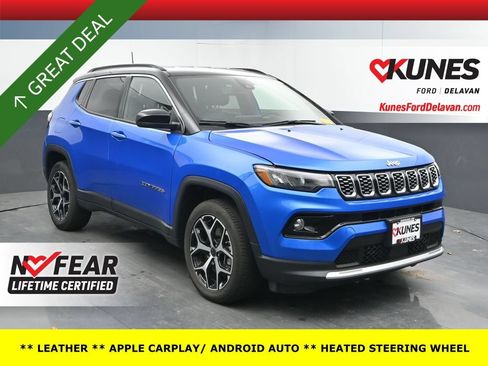 Used 2025 Jeep Compass Limited AWD/4WD image 1