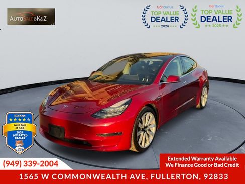 Used 2019 Tesla Model 3 Long Range image 1