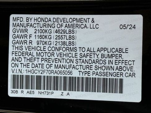 Used 2024 Honda Accord Sport image 27
