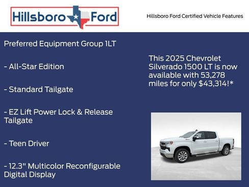 Used 2025 Chevrolet Silverado 1500 LT AWD/4WD image 17