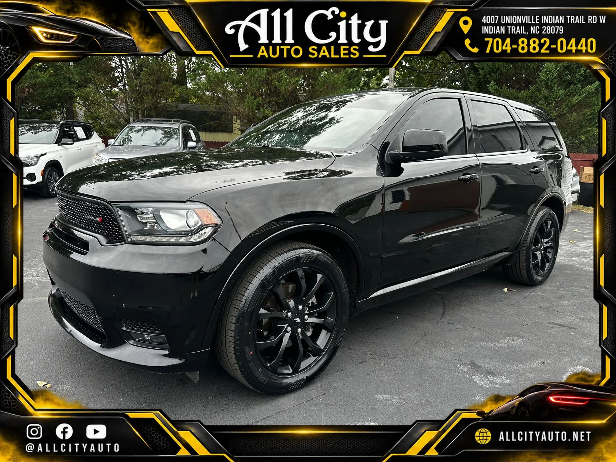 Used 2020 Dodge Durango GT w/ Blacktop Package RWD image 3