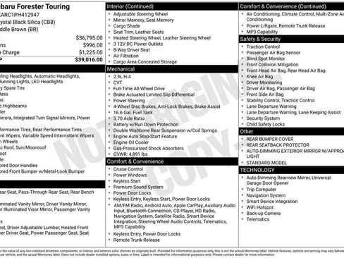 Used 2023 Subaru Forester Touring image 19