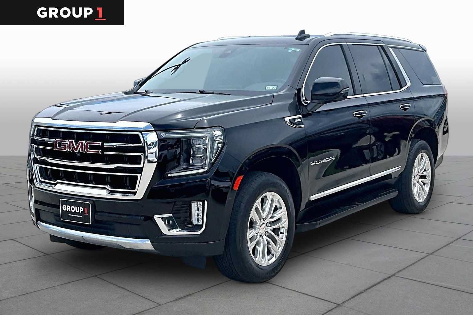 Used 2022 GMC Yukon SLT w/ SLT Premium Package RWD image 1