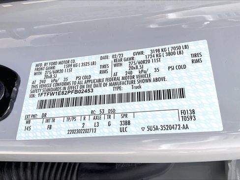 Used 2023 Ford F150 XLT w/ Equipment Group 302A High AWD/4WD image 34