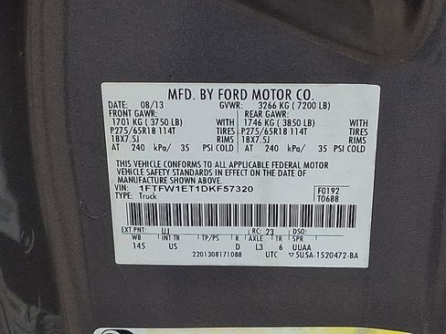 Used 2013 Ford F150 XLT w/ Luxury Equipment Group AWD/4WD image 27
