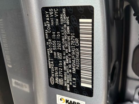 Used 2017 Genesis G80 5.0 Ultimate image 21