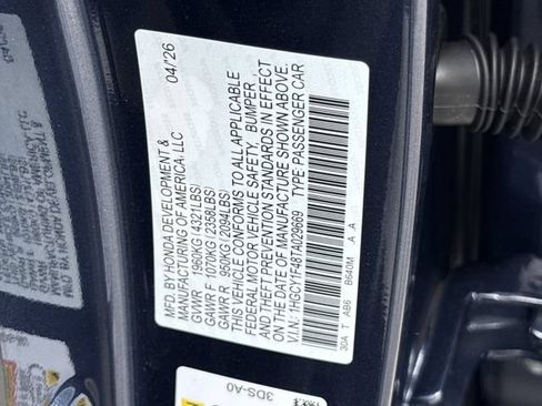 New 2026 Honda Accord SE image 40