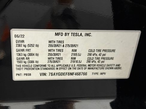 Used 2022 Tesla Model Y Performance AWD/4WD image 40