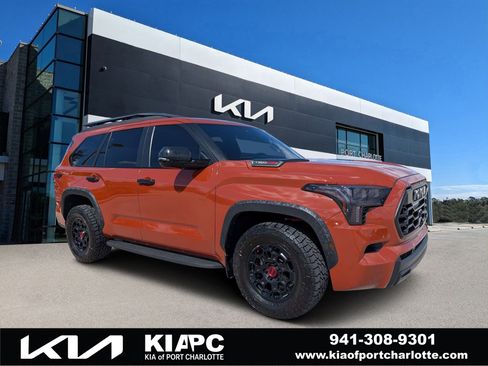 Used 2024 Toyota Sequoia TRD Pro AWD/4WD image 1