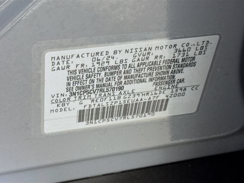 Used 2024 Nissan Kicks SV w/ Interior Electronics Package FWD image 28