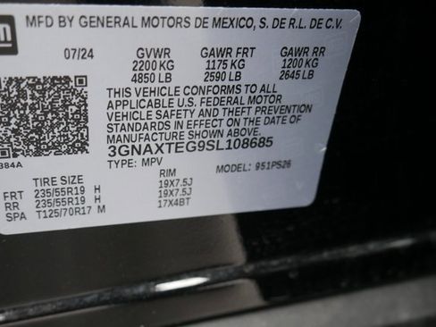 Used 2025 Chevrolet Equinox RS w/ Safety and Technology Package image 27