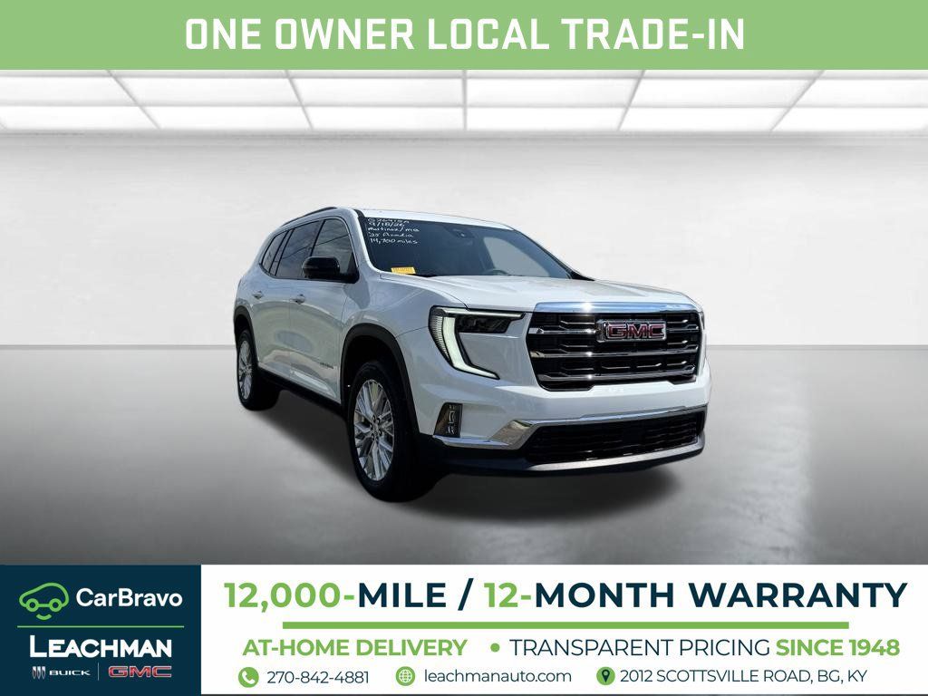 Used 2025 GMC Acadia Elevation w/ Elevation Premium Package FWD 360° Tour