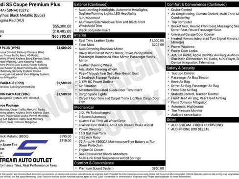 Used 2022 Audi S5 Premium Plus w/ Premium Plus image 32